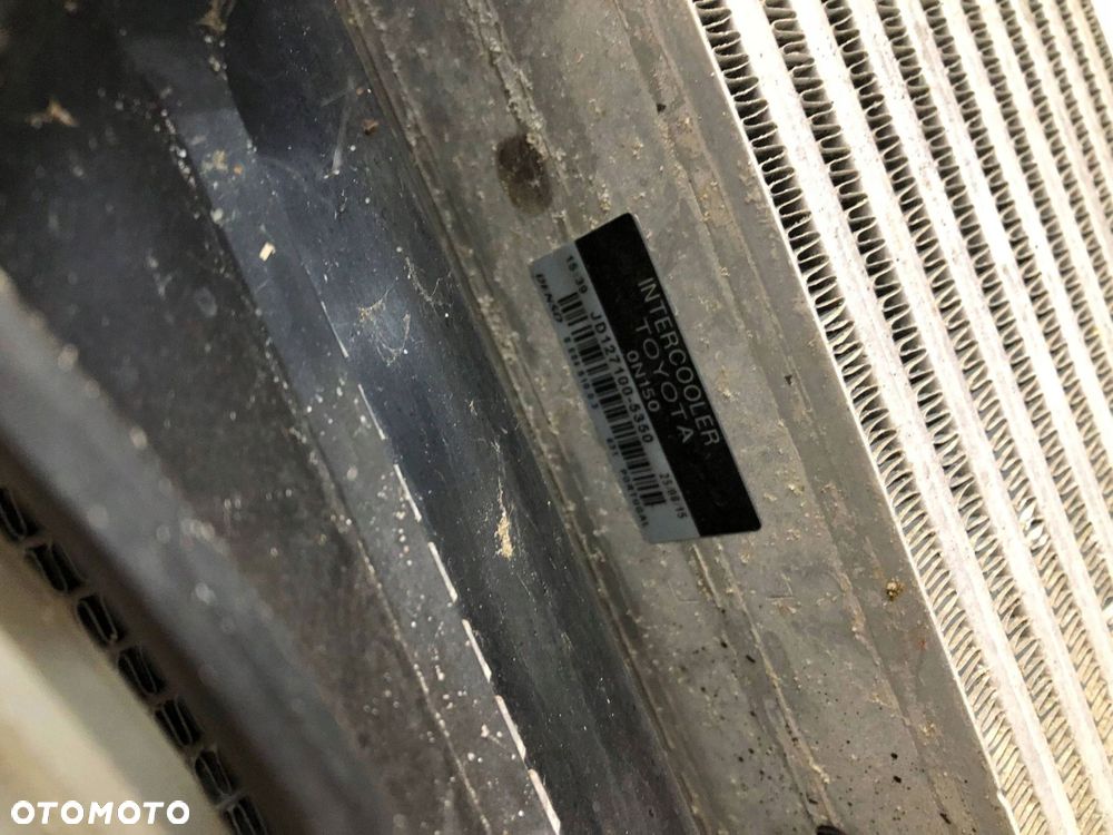 Toyota Auris I E15 Lift 12r 1.4 D4D 90KM Chłodnica wody klimatyzacji belka górna wentylator komplet - 9