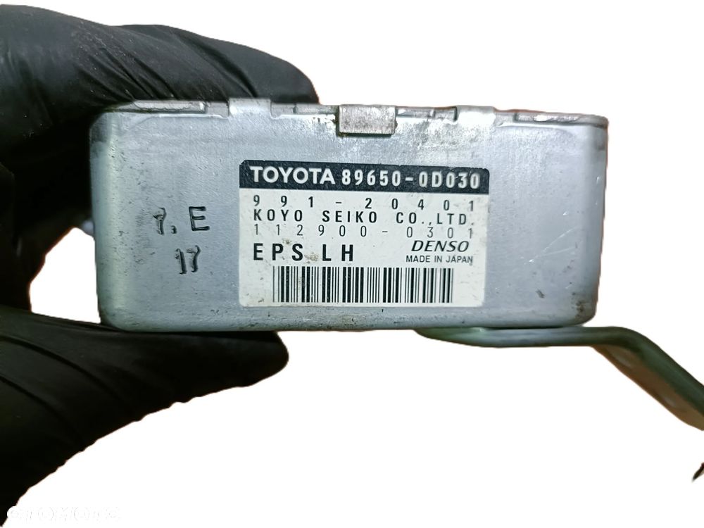TOYOTA YARIS I 99-05 LIFT sterownik moduł wspomagania 89650-0D030 * - 3