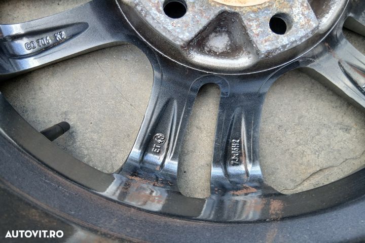Jante aliaj cu anvelope 16 - set 205/55 R16 KBA46460 ET46 7JX16H2 205 - 8