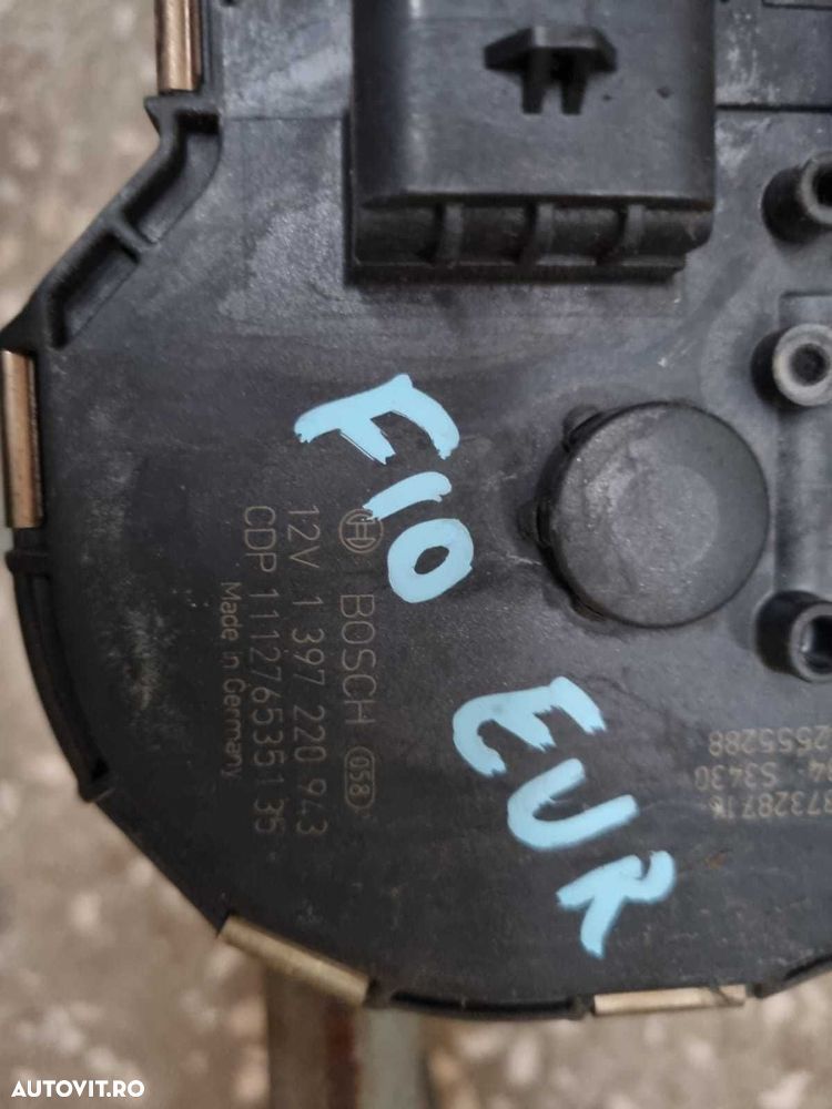 Ansamblu stergatoare cu motoras volan stanga BMW seria 5 F10 F11 - 3