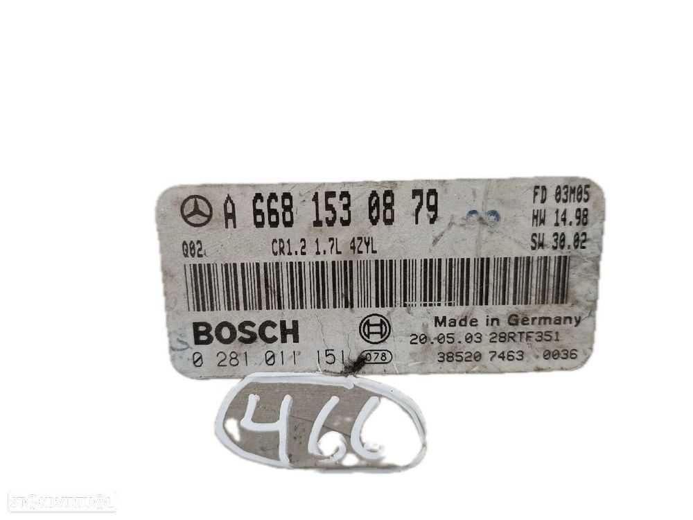 Centralina Motor Mercedes-Benz A-Class (W169) - 2