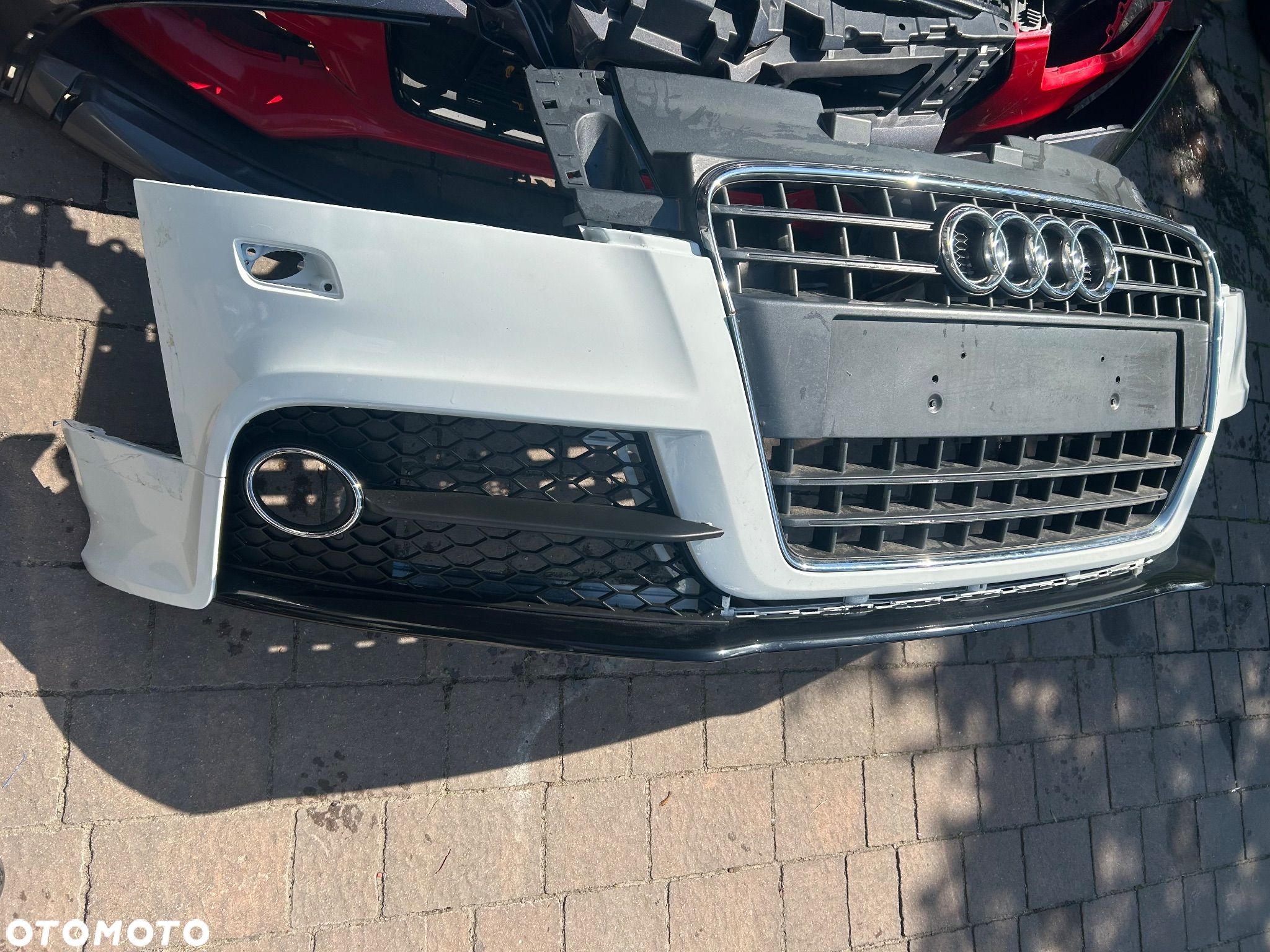 AUDI TTS 8J ZDERZAK PRZOD LY9C BD ORG. - 1