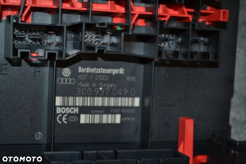 VW SEAT AUDI SKODA MODUŁ BORDNETZ 3C0937049D - 2