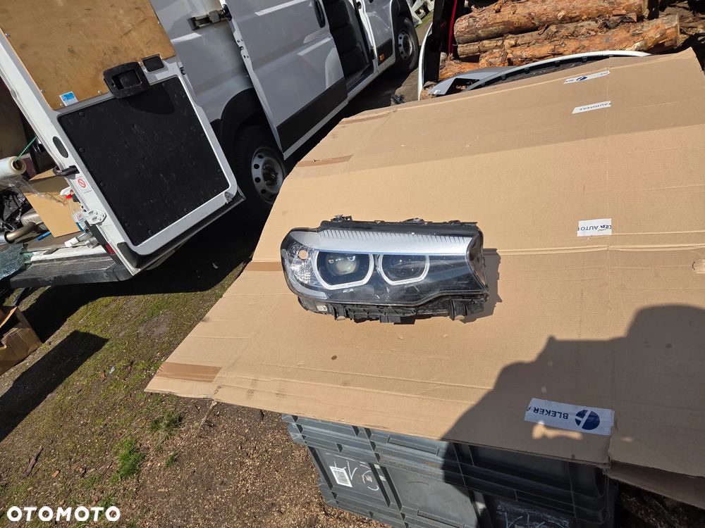Lampa przednia prawa przód przednia BMW 5 G30 G31 8499112 Full Led Reflektor prawy przód przedni BMW 5 G30 G31 8499112 Full Led - 3