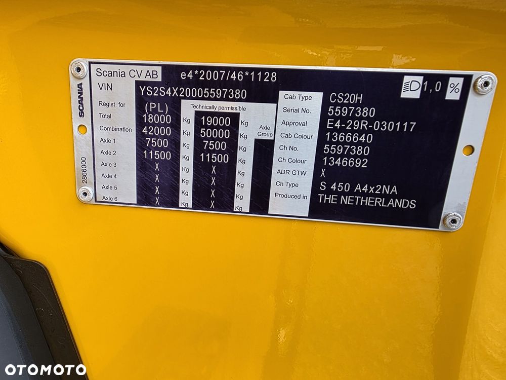 Scania S 450 STANDARD KLIMA POSTOJOWA SOLAR - 20