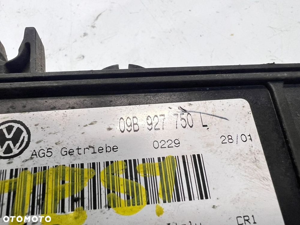 STEROWNIK SKRZYNI BIEGÓW VW SHARAN 09B927750L - 3