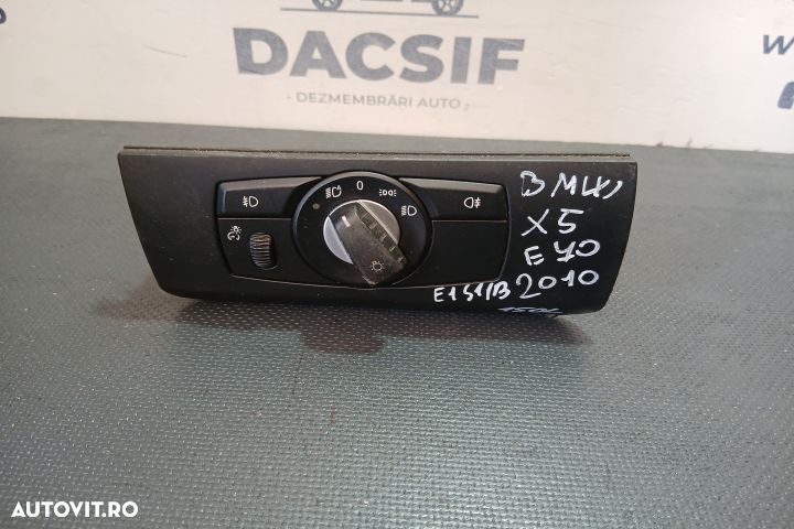 Comutator faruri 9134726  9134726 BMW X5 E70 [facelift] [2010 - 2013] - 1