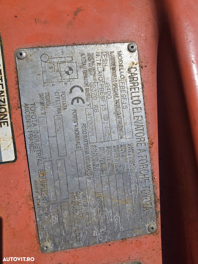 Toyota FBESF15 - 3
