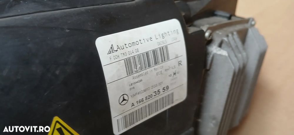 Far stanga Xenon Mercedes GL W166 2015 - 3