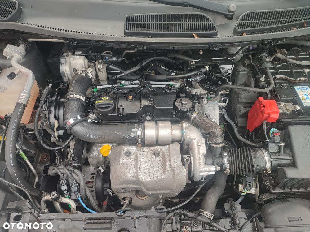 FIESTA MK7 SILNIK KOMPLETNY 1.4 TDCI AV2Q6007CA EURO 5 189tys km silnik w aucie - 1
