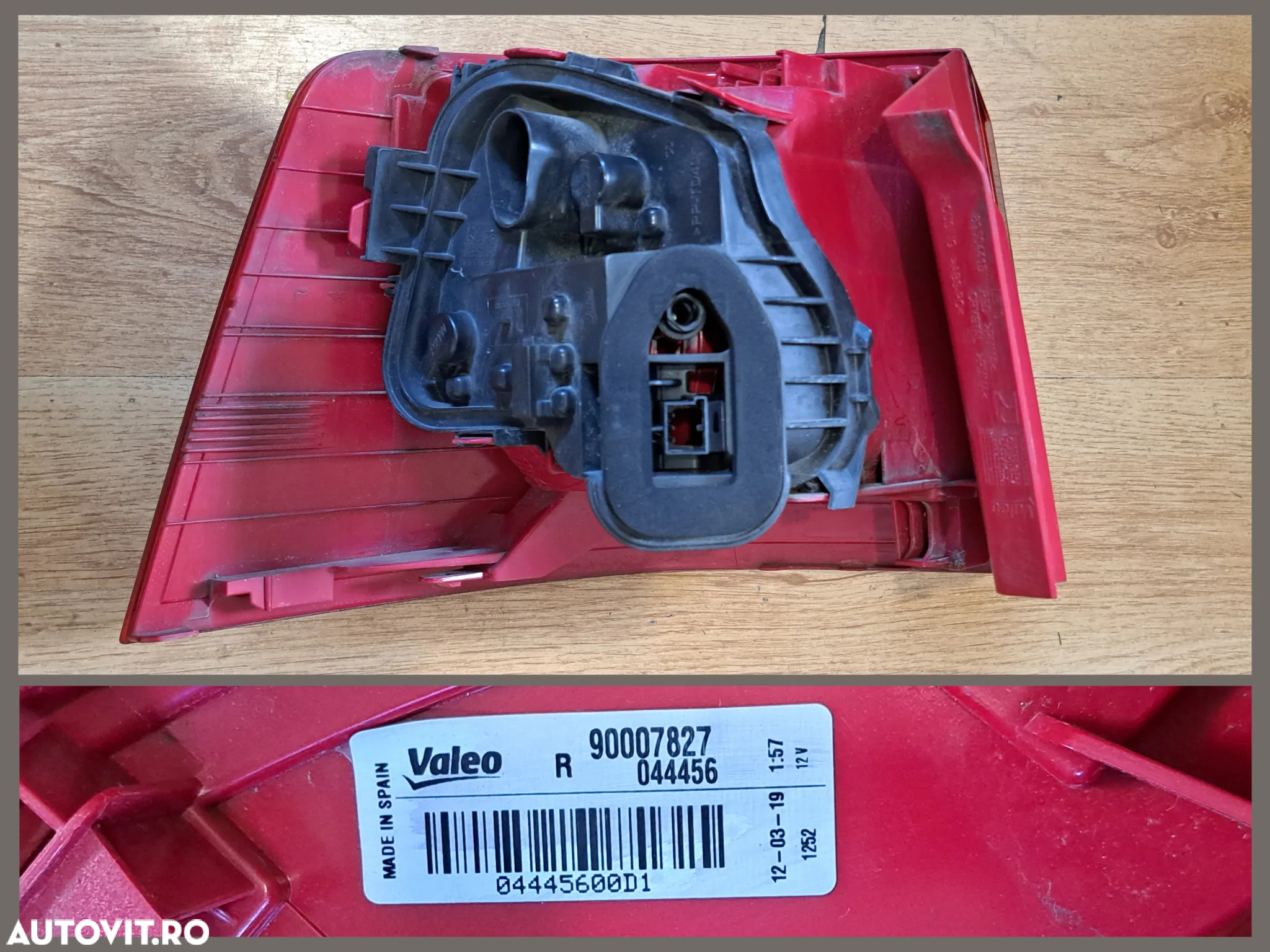 Stop tripla lampa stanga dreapta aripa spate Seat Alhambra 7N VW Sharan - 4