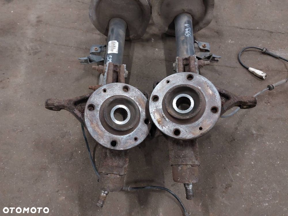 AMORTYZATOR SPRĘŻYNA ZWROTNICA LEWY + PRAWY PRZÓD CITROEN C4 I 1.6 HDI - 4