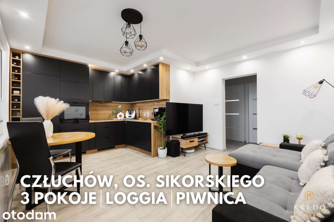 Gotowe do zamieszkania | 3 pokoje | 45 m2 | Człuchów, os. Sikorskiego