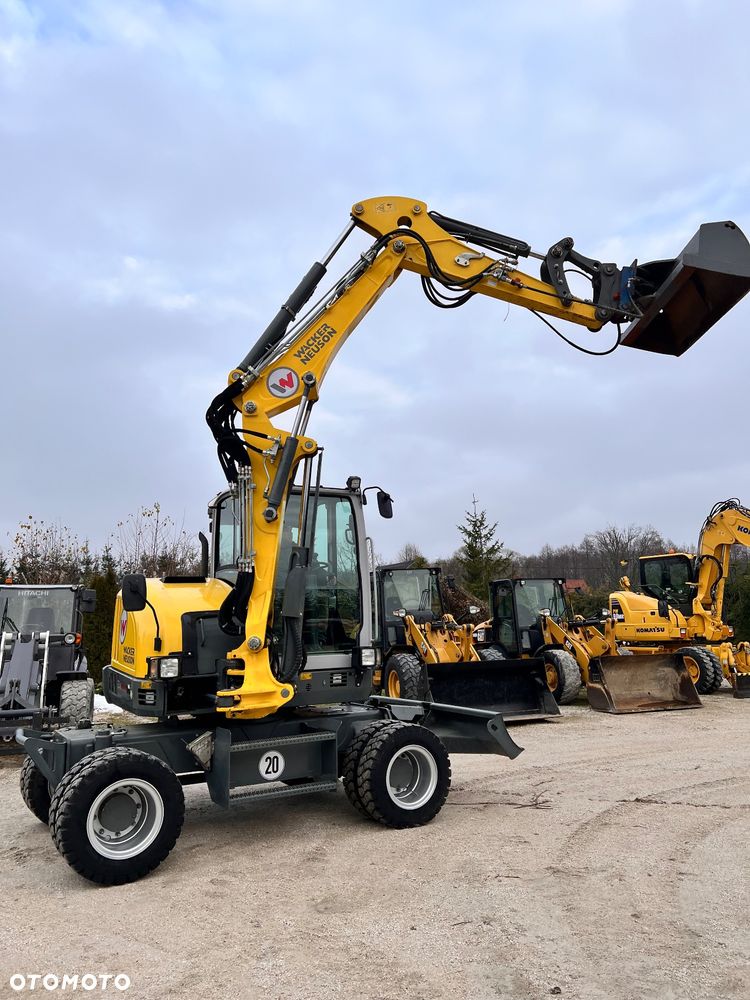 Wacker Neuson EW65 Koparka Kołowa 7 TON Pług Ramię Long 3 Łamane KLIMA,MS03 HYDRAULICZNE - 37