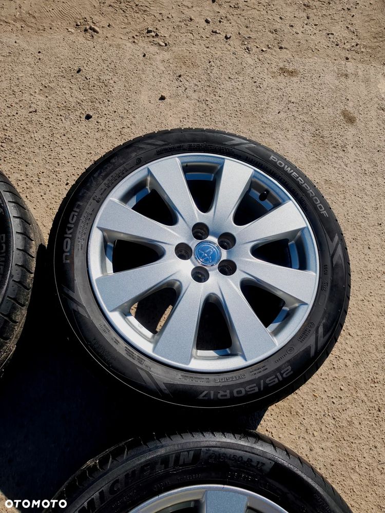 5x100 Felgi Aluminiowe Alufelgi Oryginalne 17 Koła Letnie Lato TOYOTA AVENSIS I II 2 CELICA CARINA E MATRIX PRIUS 5,5mm Legnica ALU-RAD 215/50 - 6