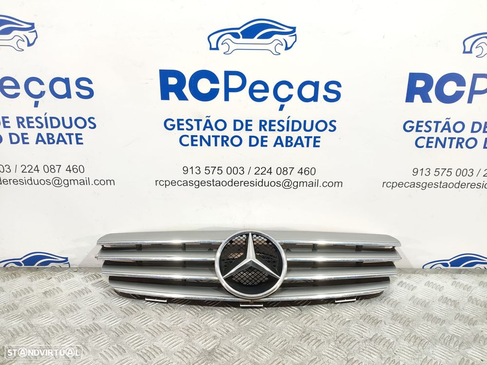 Grelha Central Pará-choques Frente Frontal Mercedes Benz CLK C209 Original - 3