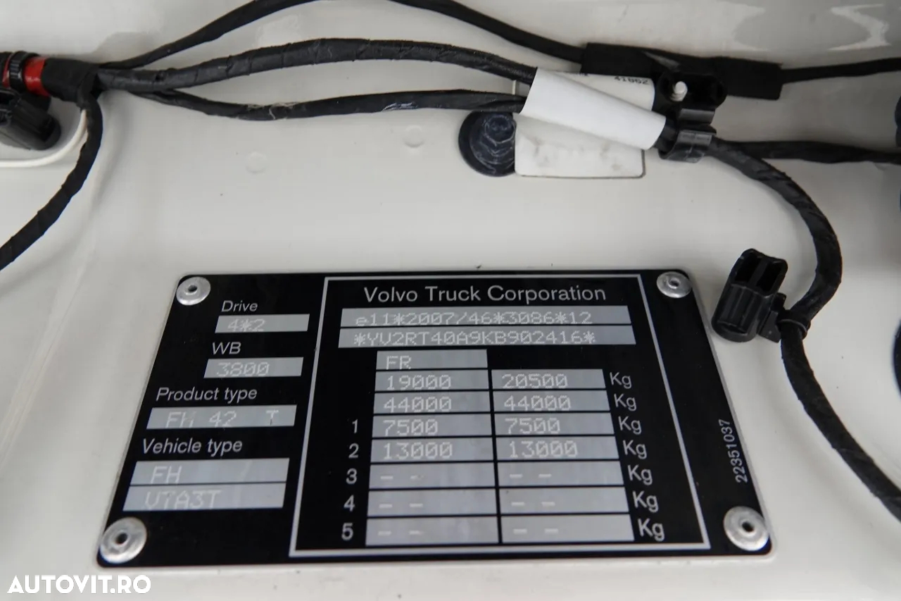 Volvo FH 500 / I-PARK COOL / CONTRACTUL DE SERVICE DUPĂ / IMPORTAT - 36