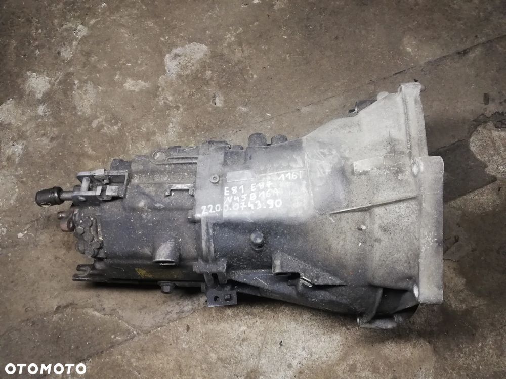 BMW SERIA 1 E87 E90 116i 1.6 N45 SKRZYNIA BIEGÓW 220.0.0743.90 - 1