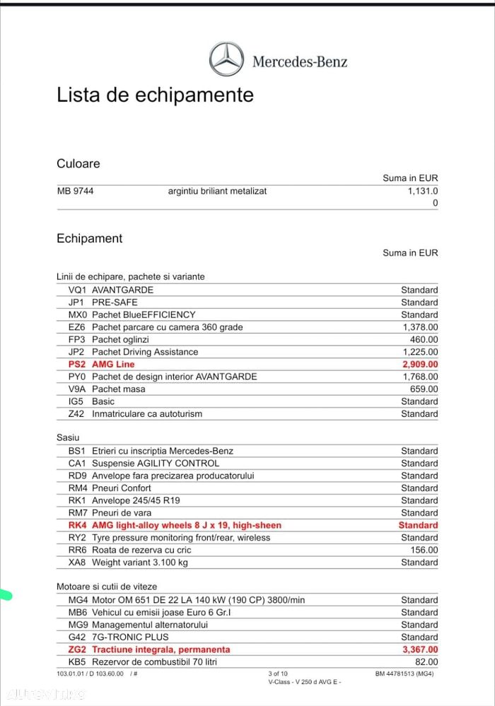 Mercedes-Benz V - 14