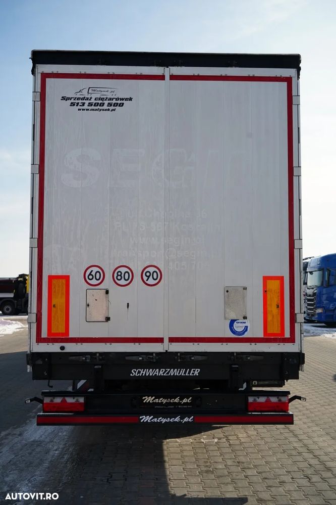 Schwarzmuller CORTINĂ / STANDARD / COȘ PENTRU PALEȚI / AXE SAF / - 12