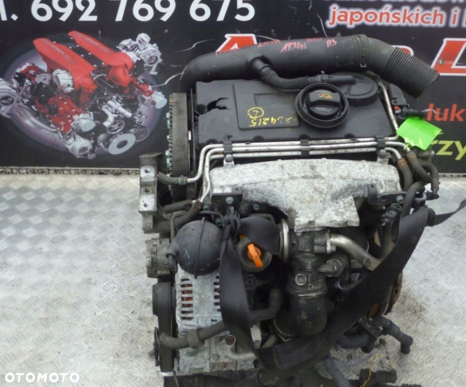 SILNIK VW TOURAN 2.0 TDI BKD 173 TYS  UKŁ WTRYSKOWY