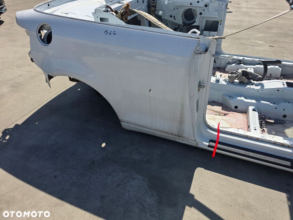 ĆWIARTKA PRÓG BŁOTNIK PRAWY TYŁ AUDI A3 8P CABRIO ORYGINAŁ !