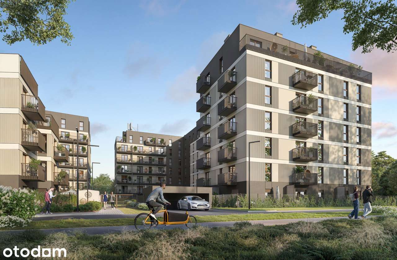 2-pokojowe mieszkanie 36m2 + balkon Bezpośrednio - Pełny obrazek: 4/6