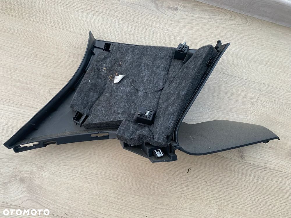 KOMPLET OSŁONA POSZYCIE SŁUPKA D CZARNA PRAWA LEWA AUDI A3 8V - 11