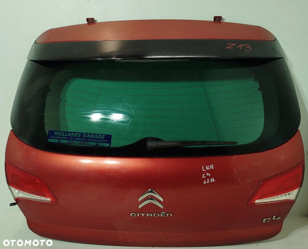Klapa bagażnika tył tylna CITROEN C4 II 10-14 LKR - 5