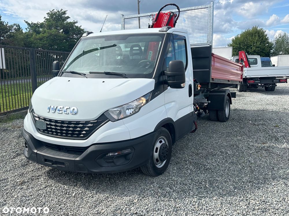 Iveco 35c14 wywrotka+hds