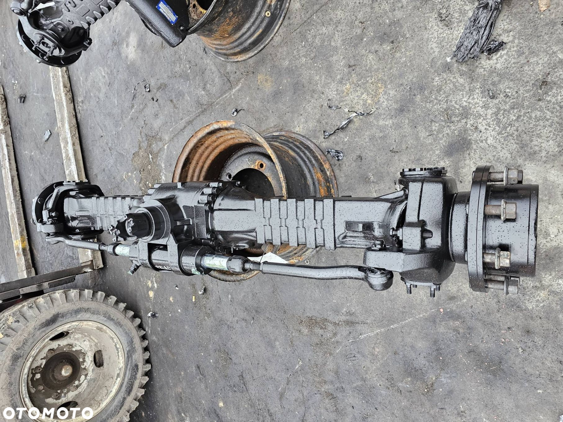 MOST PRZEDNI MANITOU MLT 731 - 2