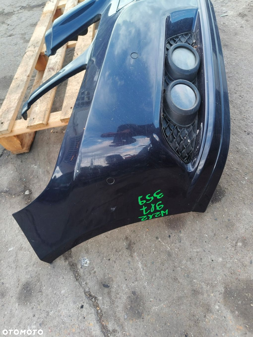 MERCEDES W212 ZDERZAK PRZEDNI PRZÓD PDC 359 - 2