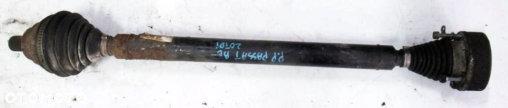 VW PASSAT B6 2.0 TDI LIFT PÓŁOŚ DŁUGA PRAWA PRZEDNIA PRZÓD 1K0407272QQ - 1