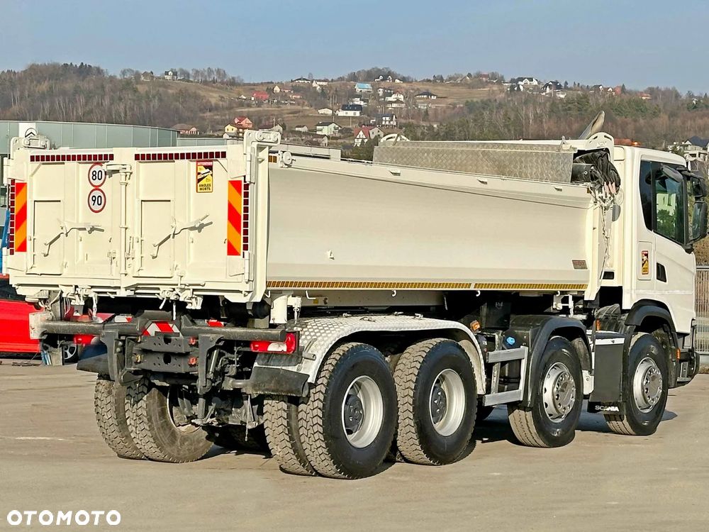 Scania G 410 * WYWROTKA + BORDMATIC * STAN BDB / 8x4 - 7