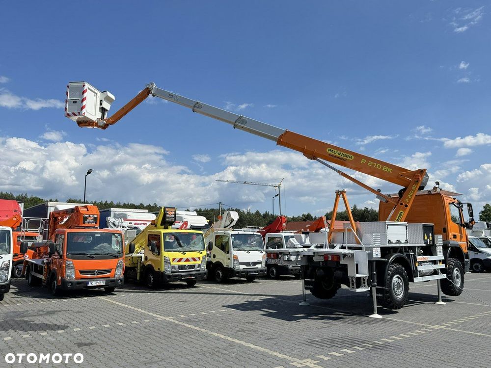 Mercedes-Benz Atego 718 E6 4x4 Zwyżka PALFINGER P210 BK Podnośnik Koszowy - 25