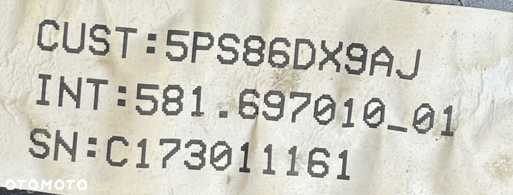 P6 DODGE CHARGER 2018 KOMPLETNY SZYBERDACH STELAŻ SZYBA ROLETA 5PS86DX9AJ - 15