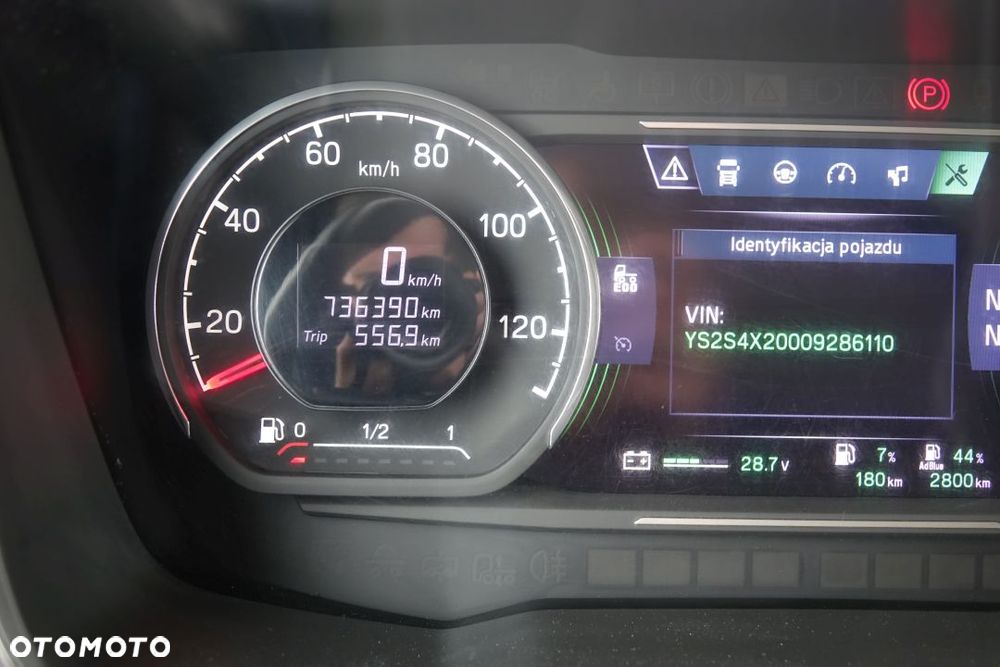 Scania S500 / EURO 6 / STANDARD / AUTOMAT / RETARDER / LODÓWKA / 2 ZBIORNIKI / KLIMATYZACJA POSTOJOWA / NAVI - 39