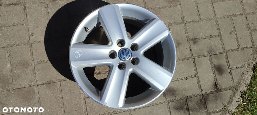 FELGI 5x100 6.5Jx16 CALI ET 43 6Q0601025 S VW POLO FOX SEAT IBIZA ARONA SKODA FABIA RAPID ROOMSTER 4 SZTUKI KOMPLET - 4