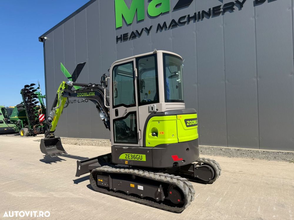 Zoomlion ZE36GU Miniexcavator - 6
