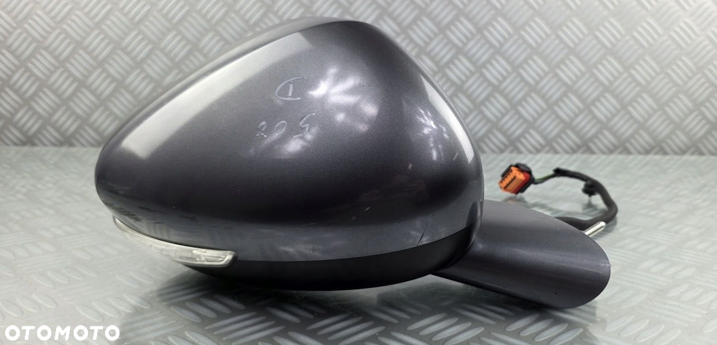 lusterko prawe zewnętrzne PEUGEOT 508 8pin 2010-2018r EUROPA - 2