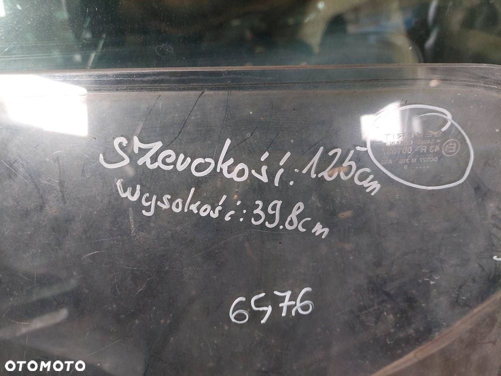 SZYBA KABINY TYŁ TYLNA FORD TRANSIT IV DOKA - 3