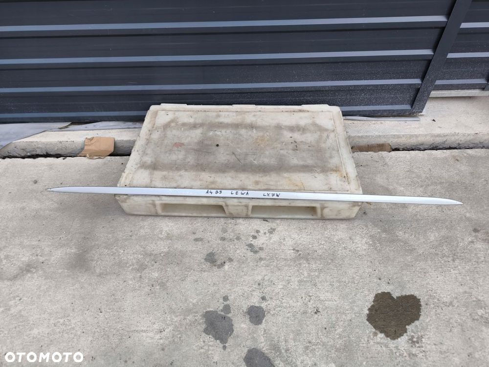 LISTWA PROGOWA LEWA AUDI A4 B8 S LINE 8K0854931A LX7W ORYGINAŁ ! - 1