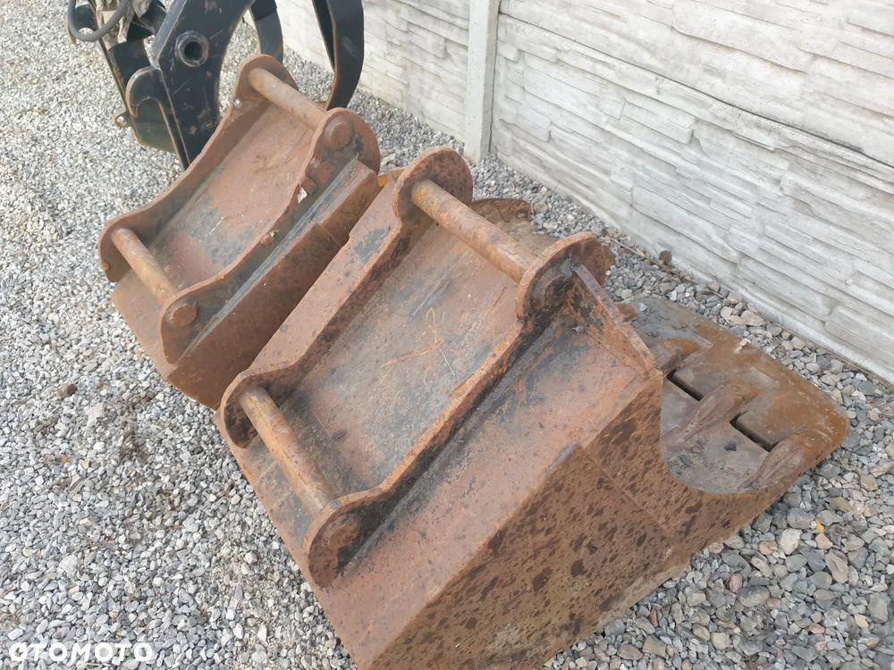 Terex TW 110 ROTOTILT/SZCZYPCE 3-ŁYŻKI SPROWADZONY ŁADNY STAN - 40