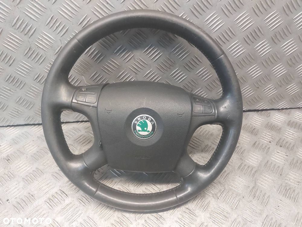 KIEROWNICA + PODUSZKA SKODA SUPERB I 3U0419091JK 3U0880201AF - 1