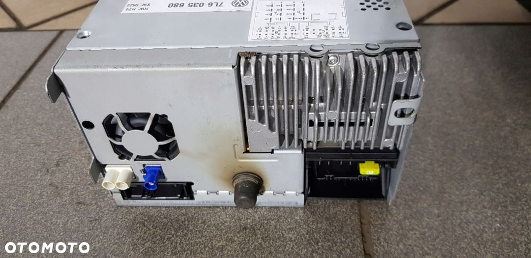 VW Touareg Radio Nawigacja 7L6035680 - 9
