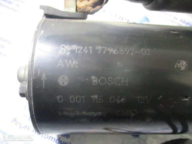 Motor De Arranque 0001115046 779689202  1005831465 BMW E90 2006 325D BMW E87 2005 118D BMW E65 2007 730 D BMW E90 FASE 1 2005 320D 163CV 4P CINZA BMW E92 COUPE FASE 2 2012 335D 285CV 2P BRANCO - 5