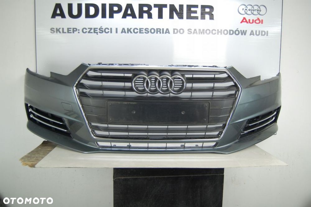 ZDERZAK GRILL AUDI A4 B9 8W 2017-2019 BEZ PDC 8W0 - 1