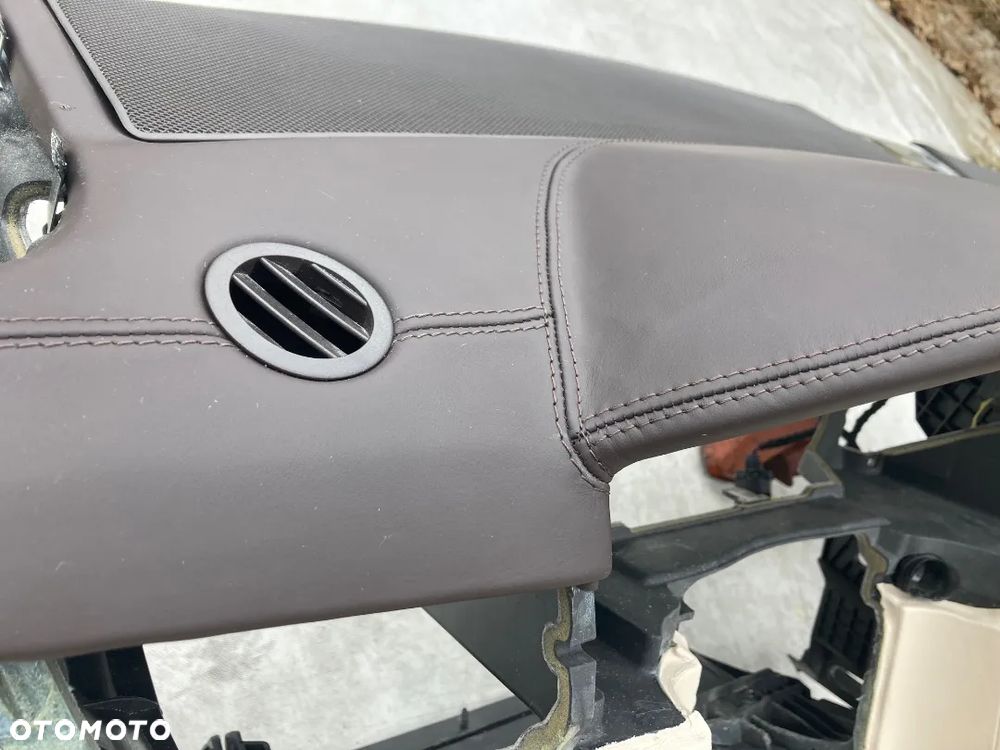 MERCEDES E W212 W207 DESKA SKÓRA  KONSOLA KOKPIT PULPIT PÓŁKA PARAPET AIRBAG PODUSZKI PODUSZKA POWIETRZNA KIEROWCY PASAŻERA KOLANOWA KOLAN KOLANO PASY PAS naprawa regeneracja Raz2 !!! - 8