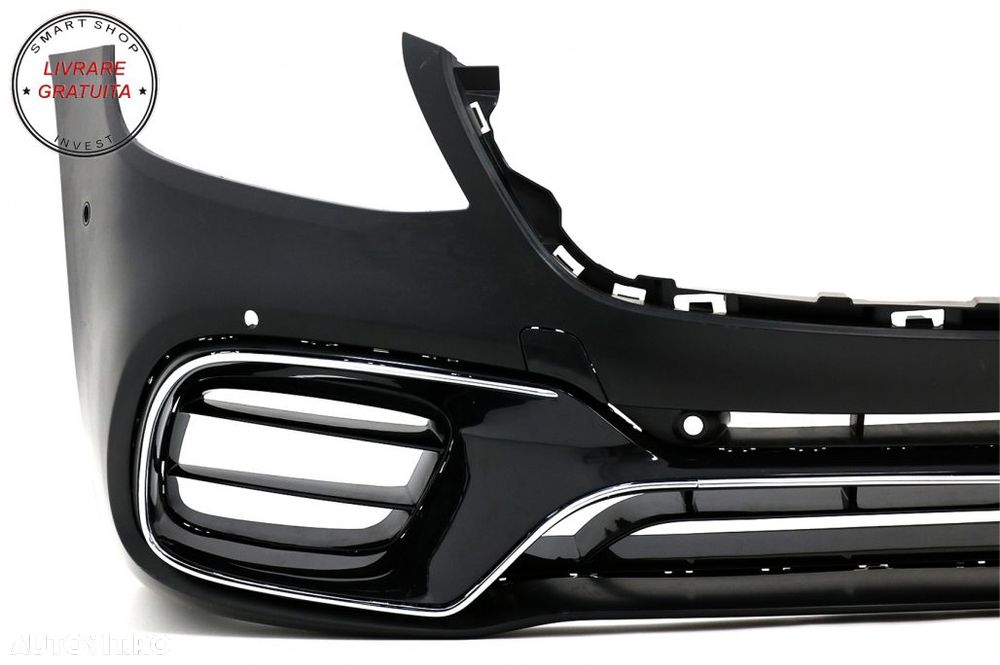 Pachet Exterior Mercedes S-Class W222 Facelift (06.2017-08.2020) S63 Design- livrare gratuita - 4