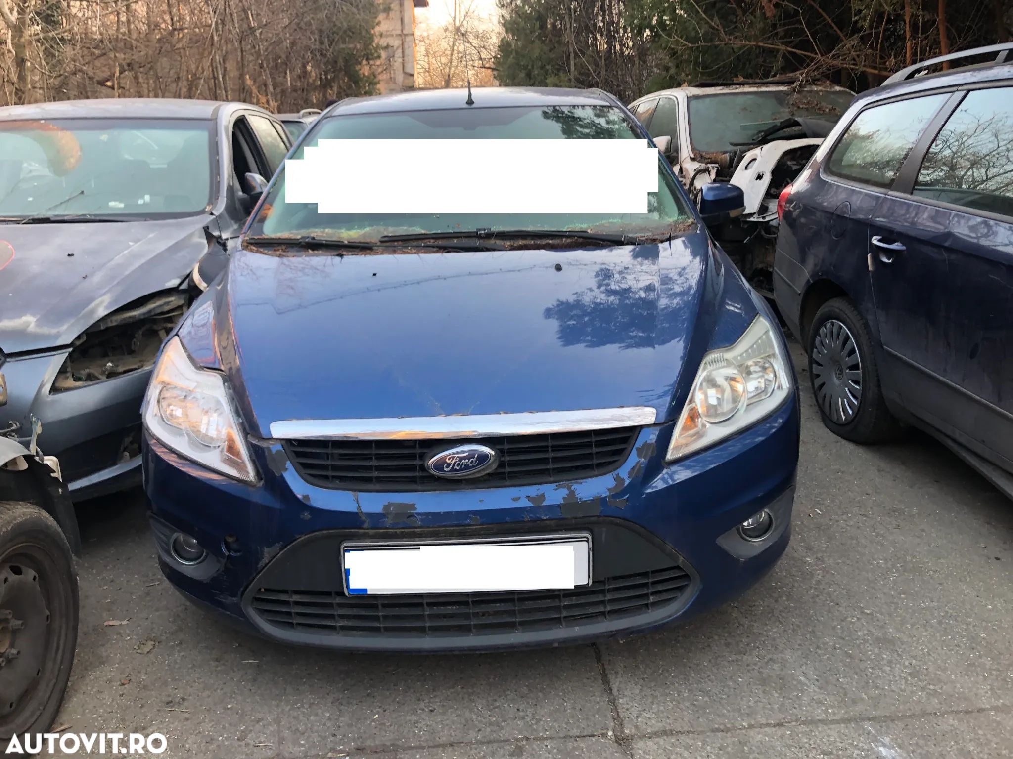 Dezmembrez Ford Focus 2 facelift 2008 sedan albastru TDCI - 1